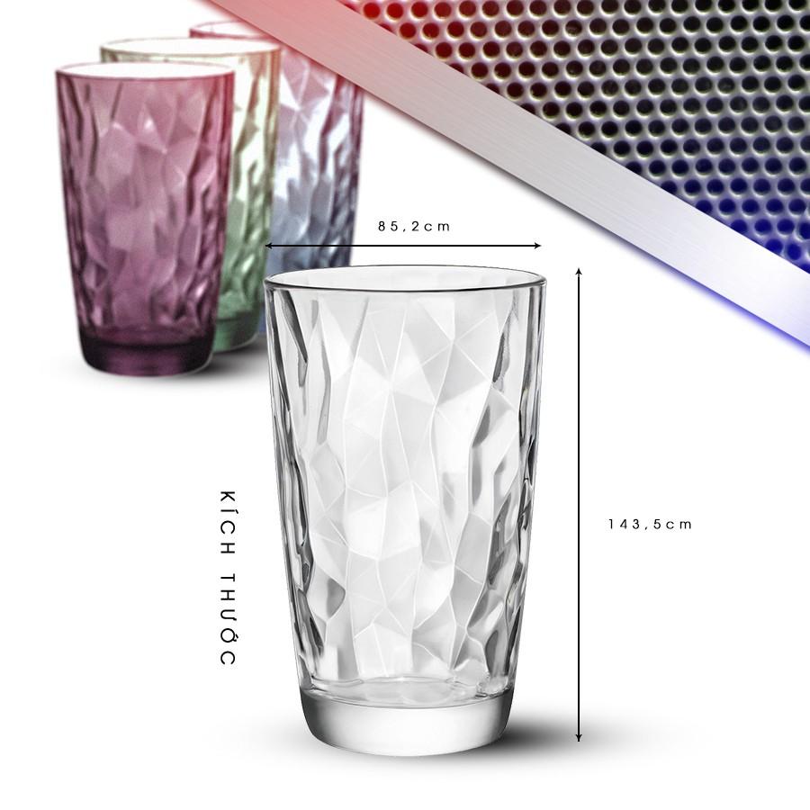 Bộ 6 Ly thủy tinh Diamond 47cl - Hàng nhập khẩu