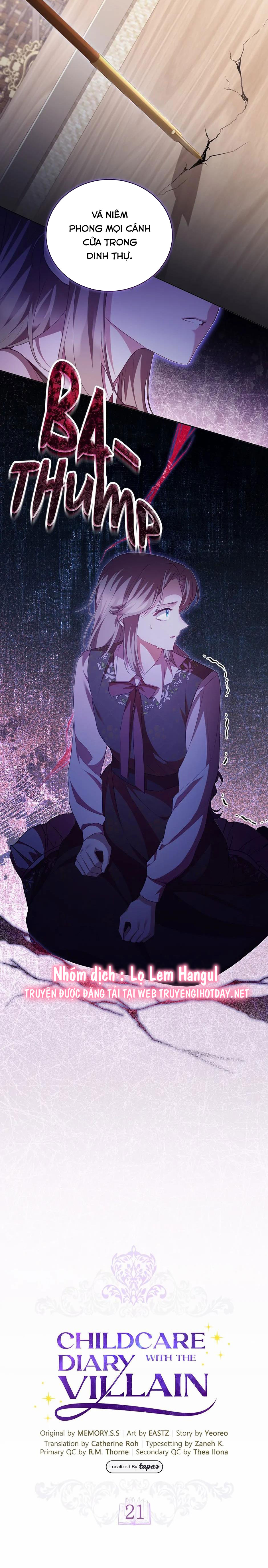 nhật ký chăm sóc đứa trẻ của nhân vật phản diện chapter 21 3
