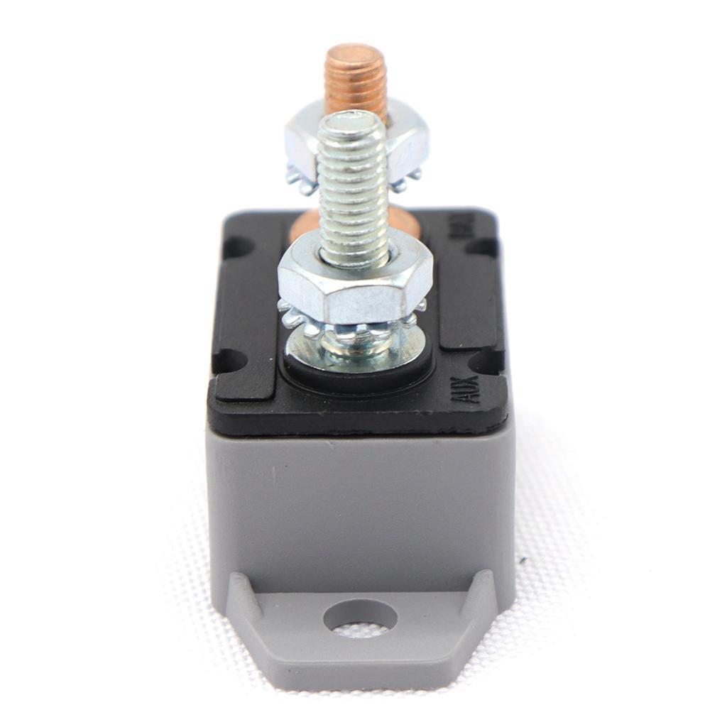 2Pcs 40A Boat  Circuit Breaker Fuse Automatic Auto-Reset 12V/24V