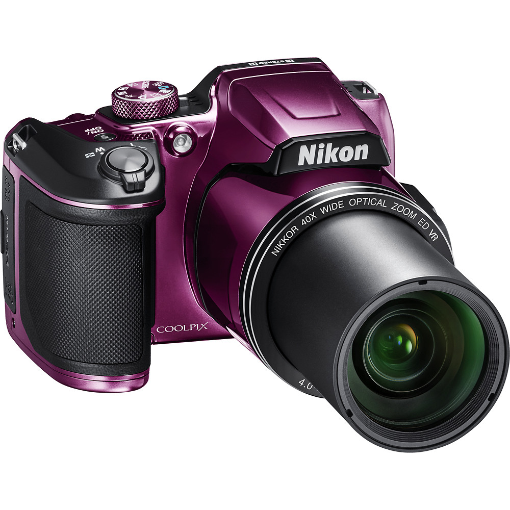 Máy ảnh Nikon Coolpix B500 - Hàng chính hãng ( Tím)