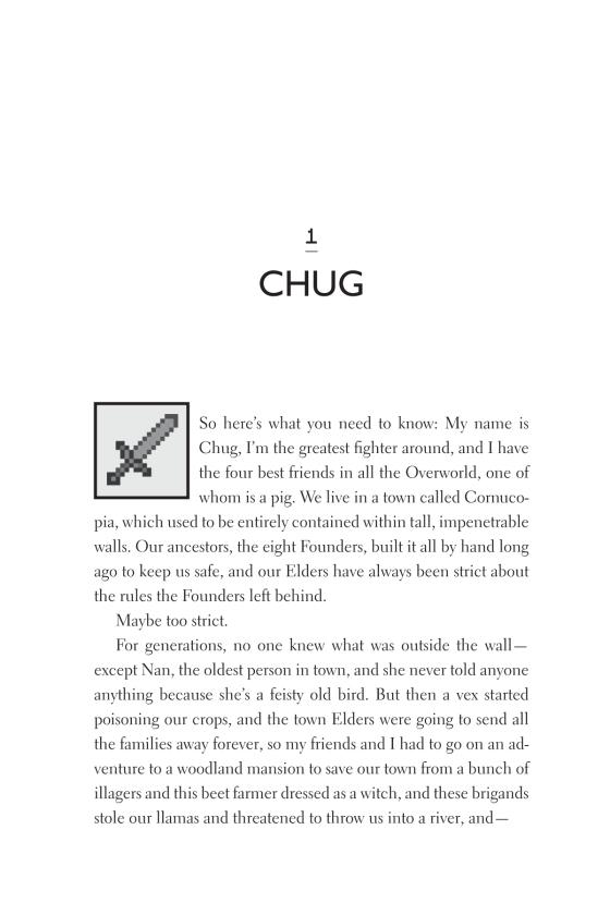 Minecraft Book 12: Mob Squad: Never Say Nether: An Official Minecraft Novel