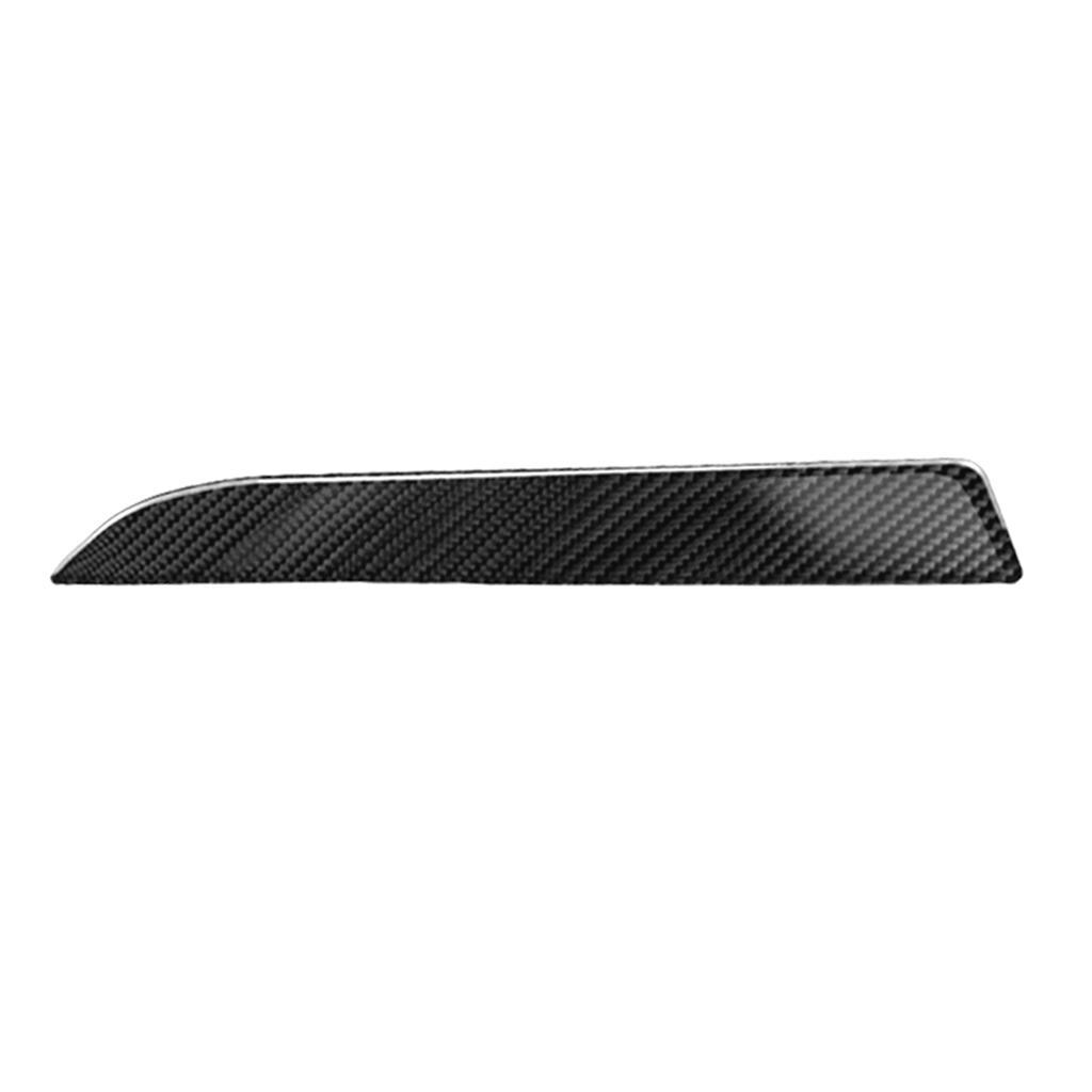 2X Car Carbon Fiber Center Console Stripe