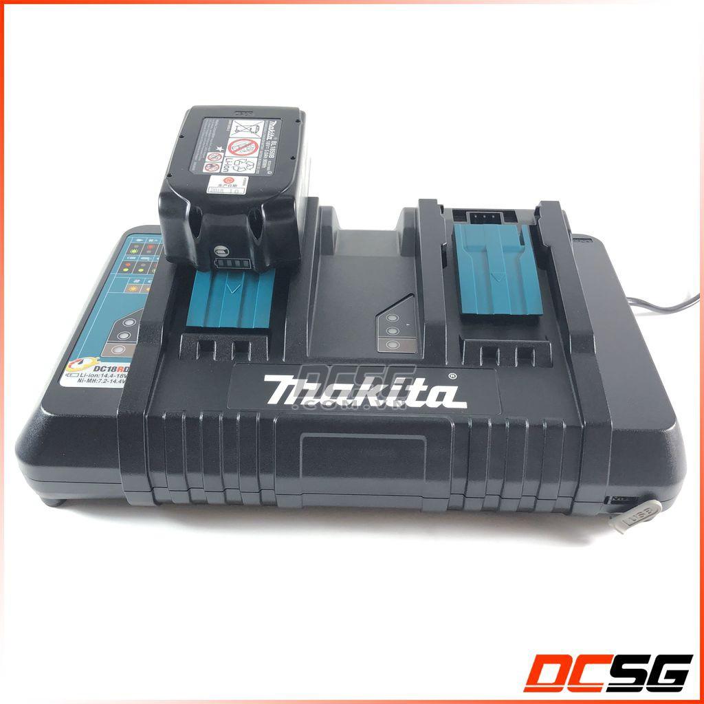 Sạc nhanh 2 cổng 14.4-18V Makita DC18RD