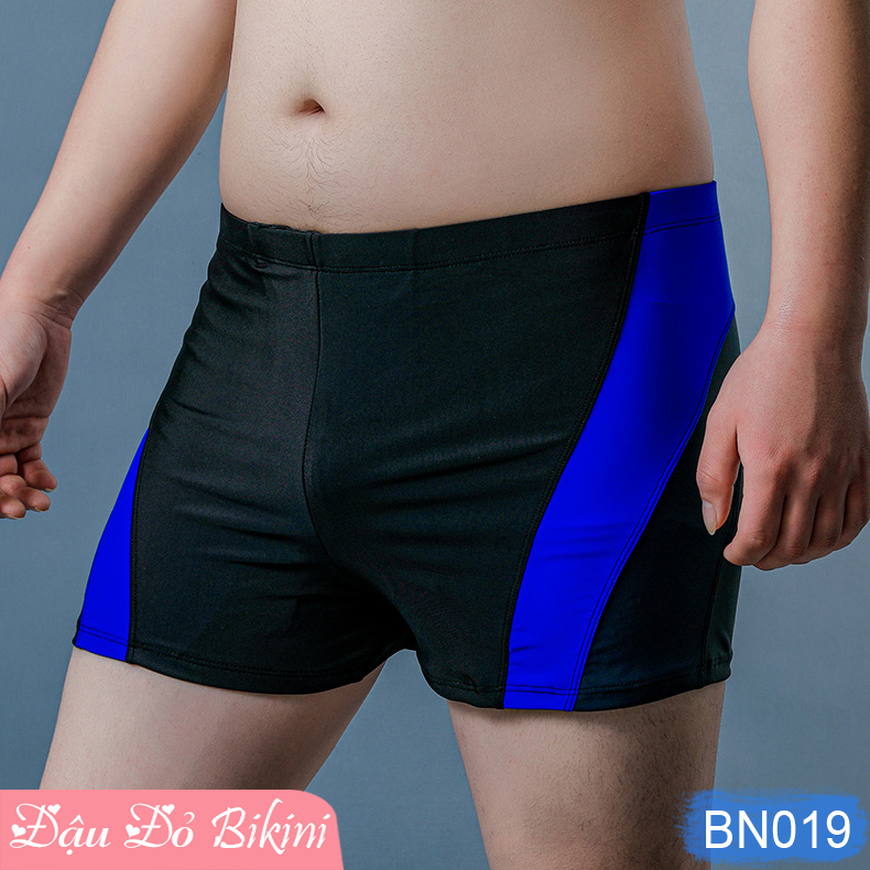 Quần bơi nam BIG SIZE dáng ngắn, đồ bơi cao cấp cho người mập béo, size đại đến 125kg, chất đẹp co giãn cao, thoáng khí, nhanh khô, ôm gọn gàng thoải mái | BN019