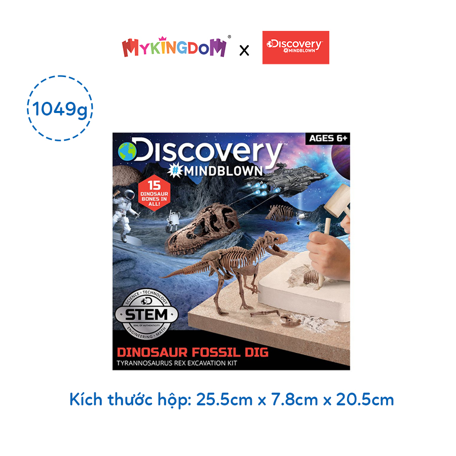 Đồ Chơi DISCOVERY Bộ Khảo Cổ Truy Tìm Xương Khủng Long - T.Rex 1423004871