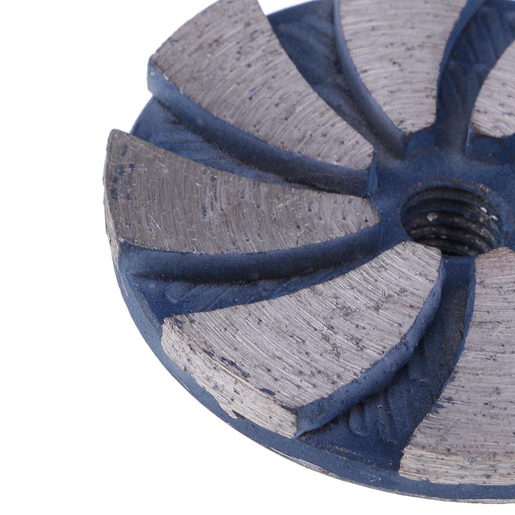 2Pcs  Diamond  Segment  Grinding  Wheel  Cup  Disc  Grinder  Concrete