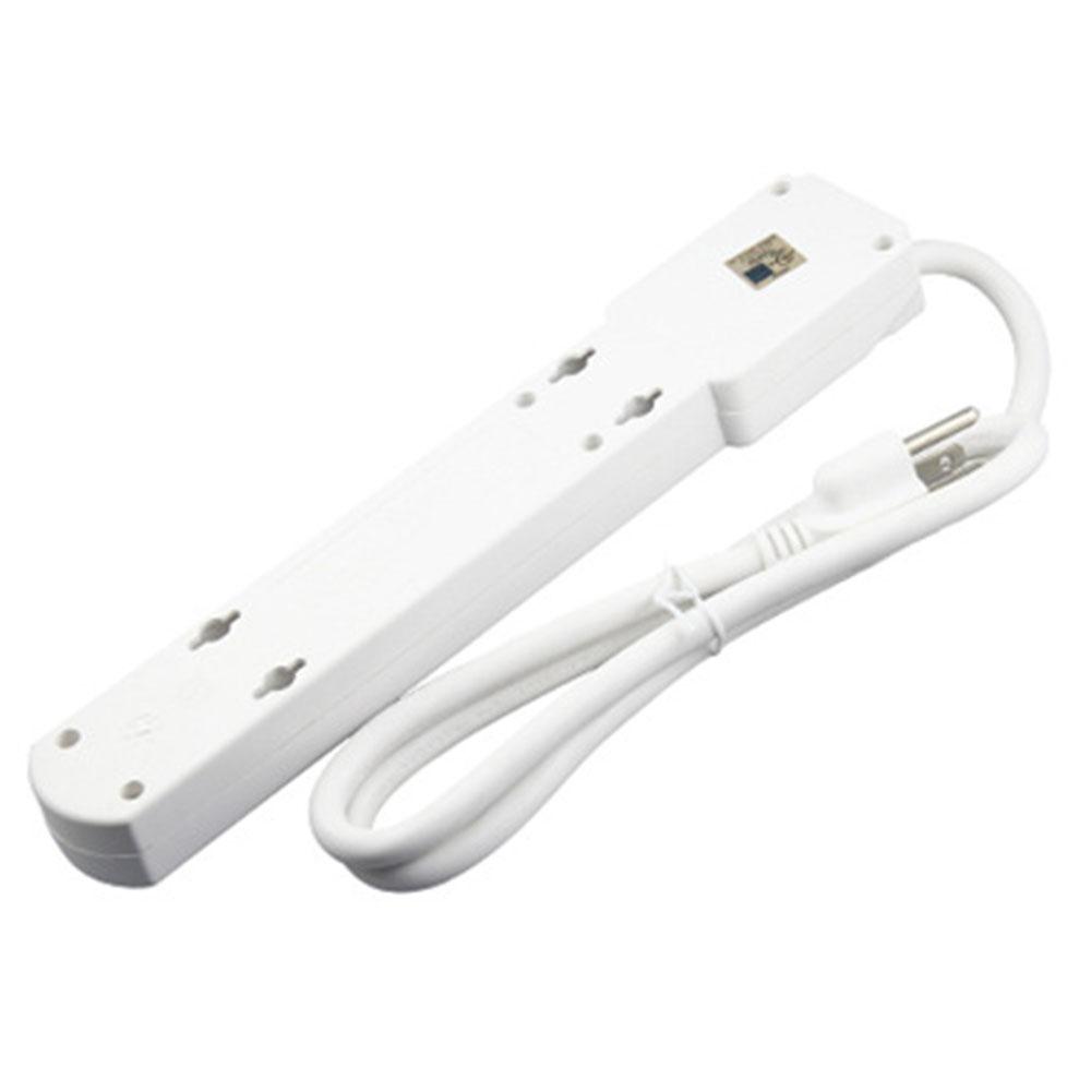US Plug Patch Board 110V Six Wiring Socket US Plug Extension Cord