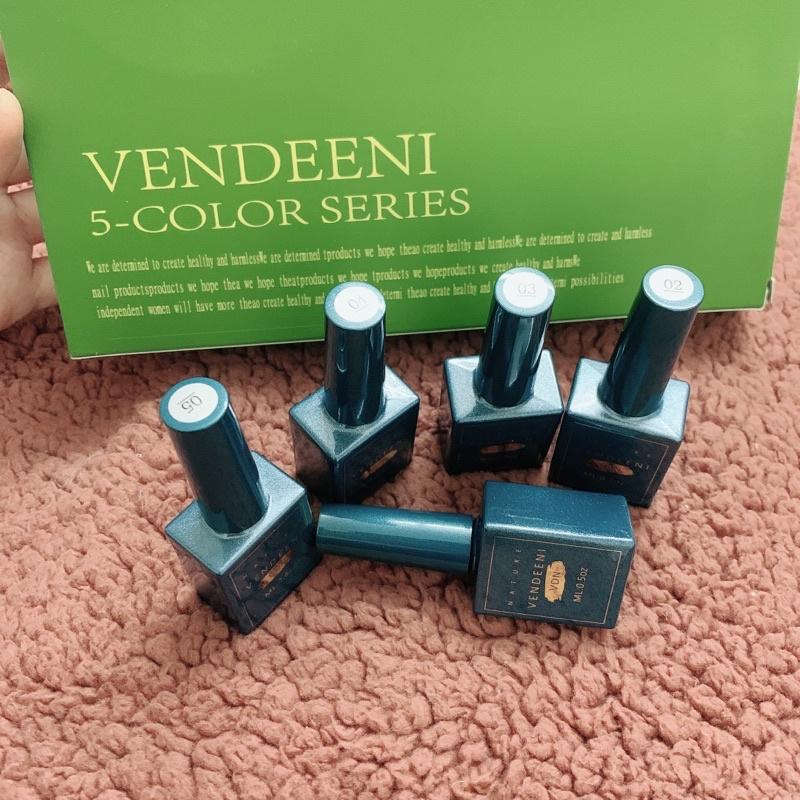 Sơn nhũ flash Vendeeni set 5 màu