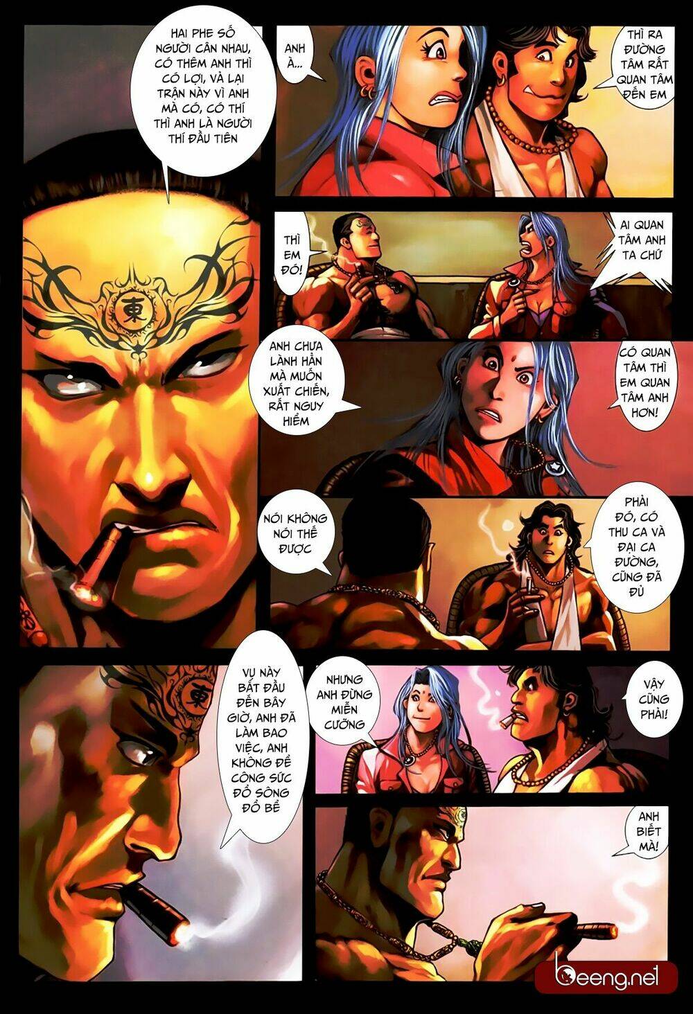 hỏa hồng niên đại hắc cốt đường chapter 417 11