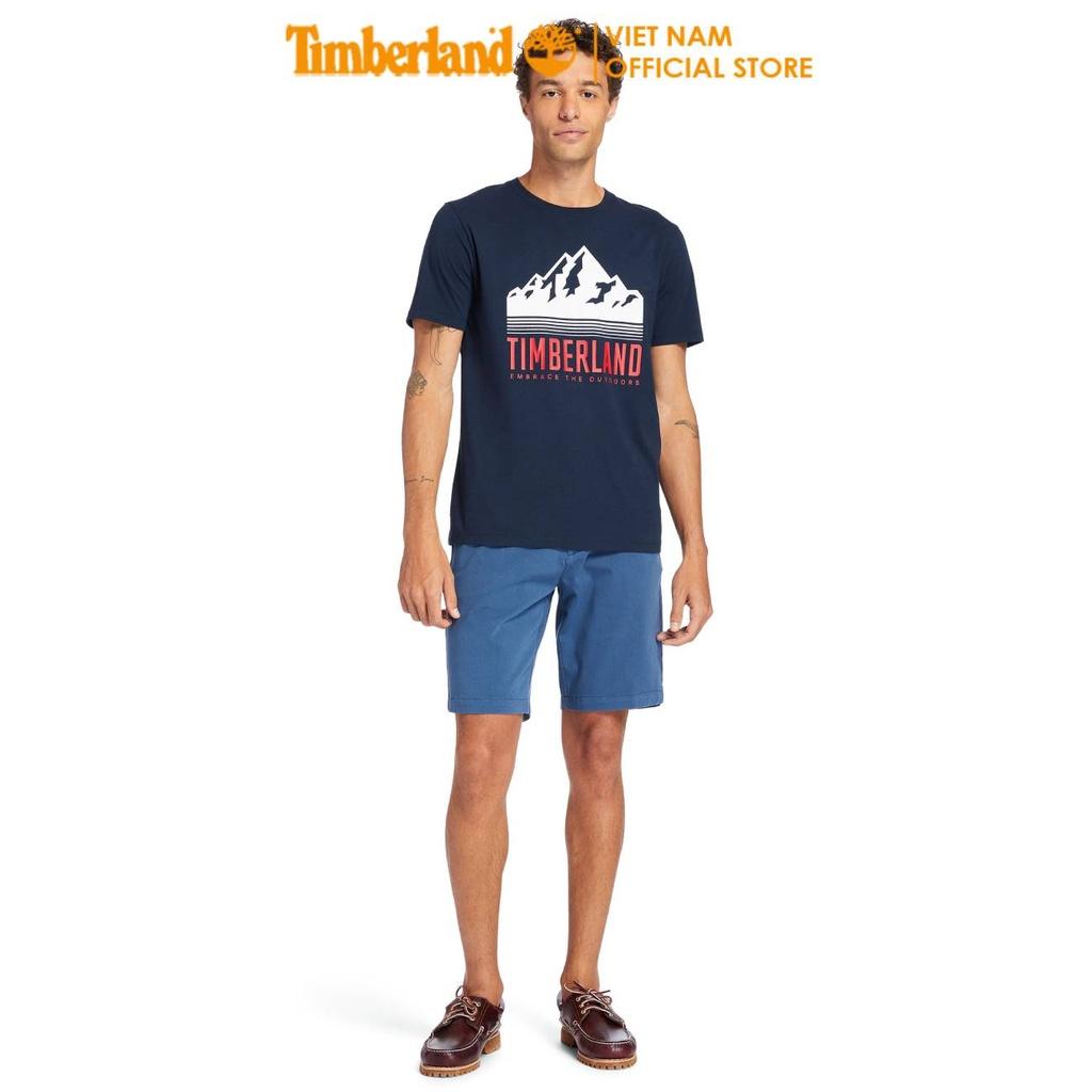 Quần Short Nam Story Short Màu Xanh Timberland TB0A2DGK33