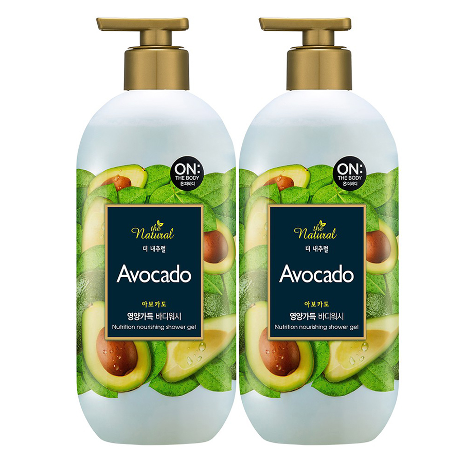 Combo 2 Sữa Tắm On The Body Natural Avocado (Bơ) (500g)