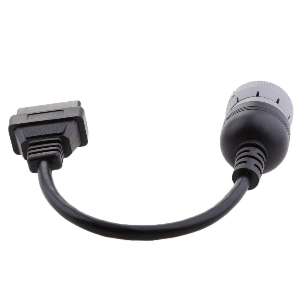 Nặng Xe Tải J1708 6 Pin Để OBD2 16 Pin Chẩn Đoán Cáp