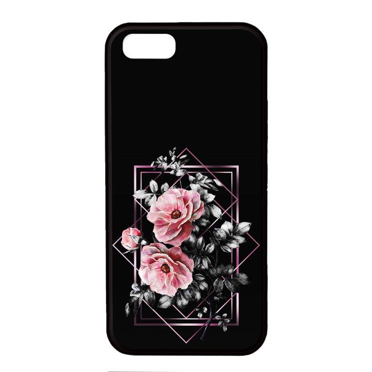 Ốp lưng dành cho điện thoại Iphone 5/5s Hoa Hồng