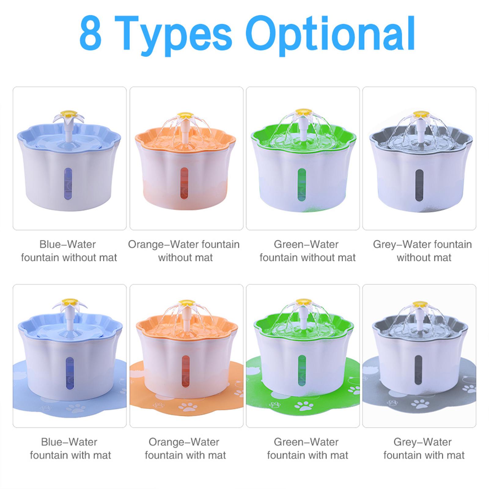 Đài phun nước tự động cho thú cưng với dung tích nước 2.6L