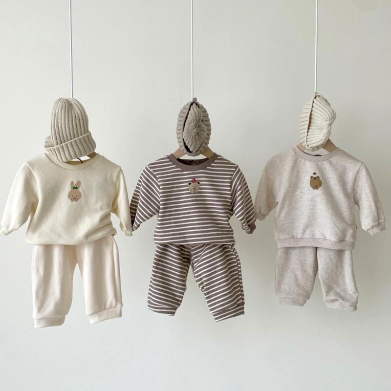 2021 Mùa Thu Cho Bé Dài Tay Áo Gấu In Áo Cotton Trẻ Sơ Sinh Bé Gái Áo Trẻ Em Quần Áo Thường Tập Đi Khoác Hoodie