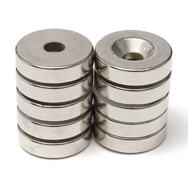 Bộ 2 Viên Nam Châm Đất Hiếm Tròn 15x3mm Có Lỗ