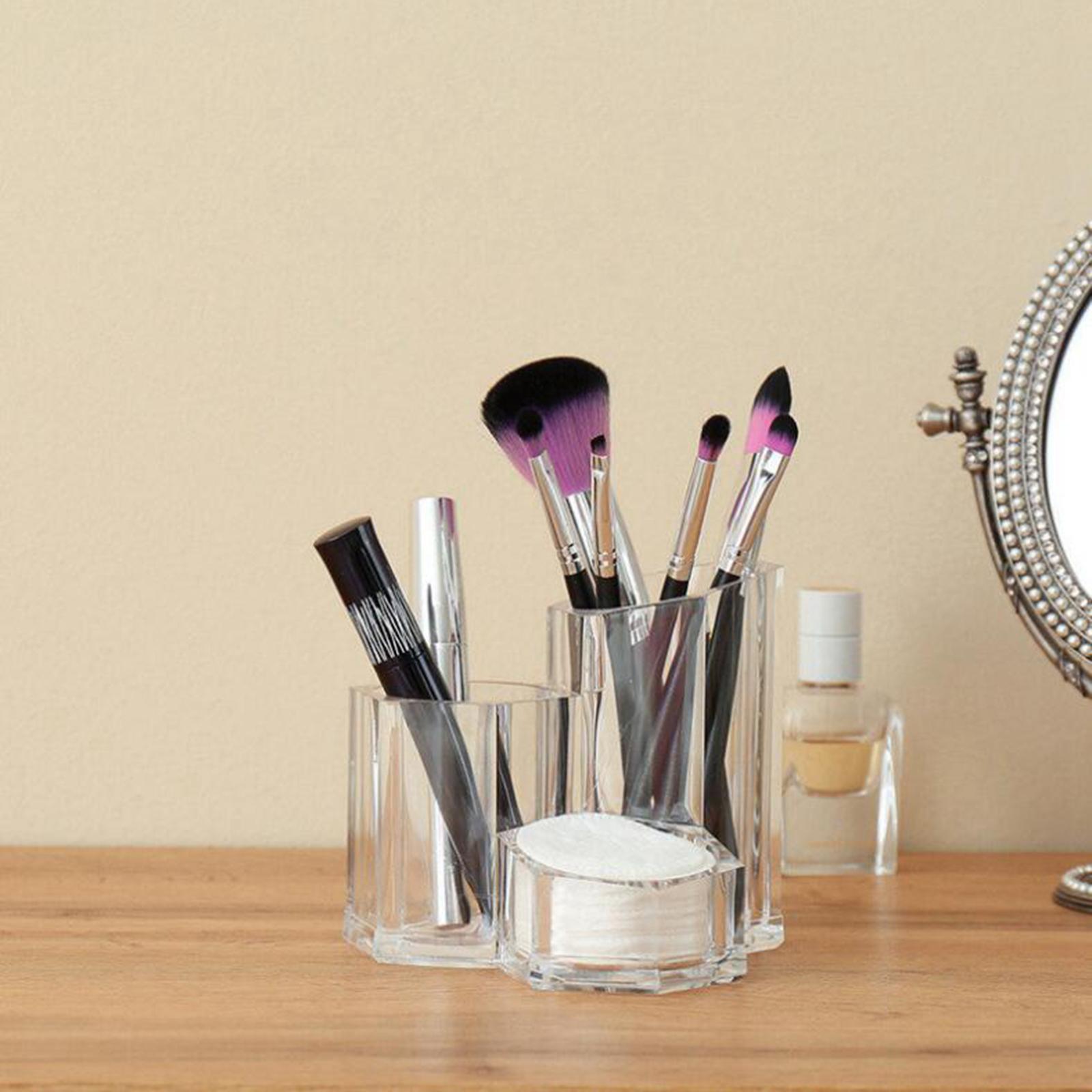 Display Case for Makeup Brushes Lipsticks Storage Box Container Pencil Box