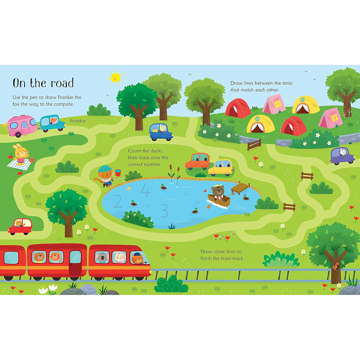 Wipe-Clean: Travel Activities