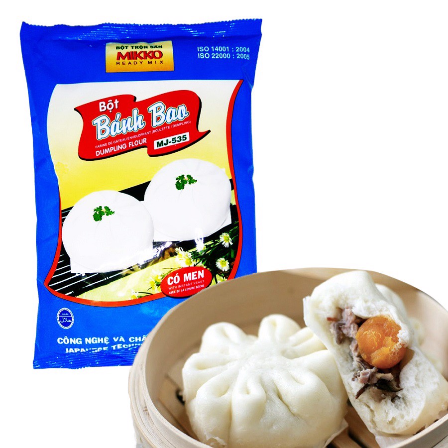 Bột trộn sẵn bánh bao 1kg