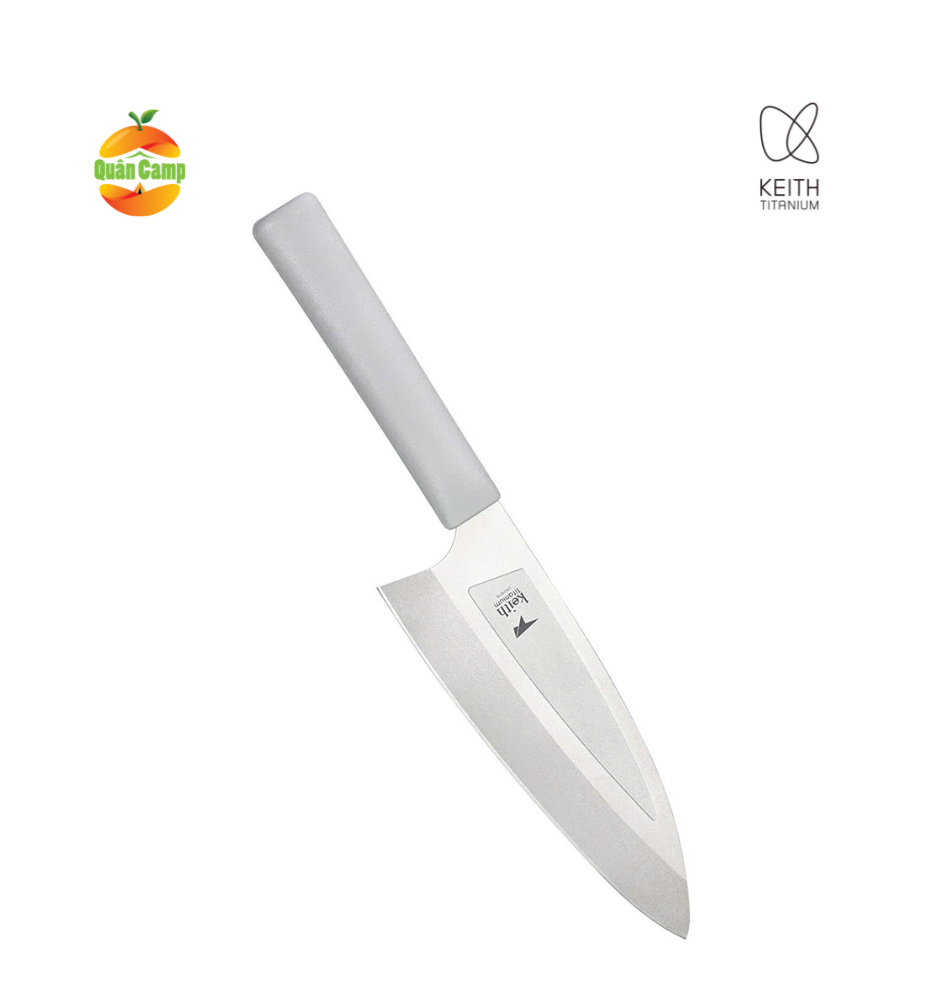 Dao bếp siêu nhẹ Titanium Keith Ti8742