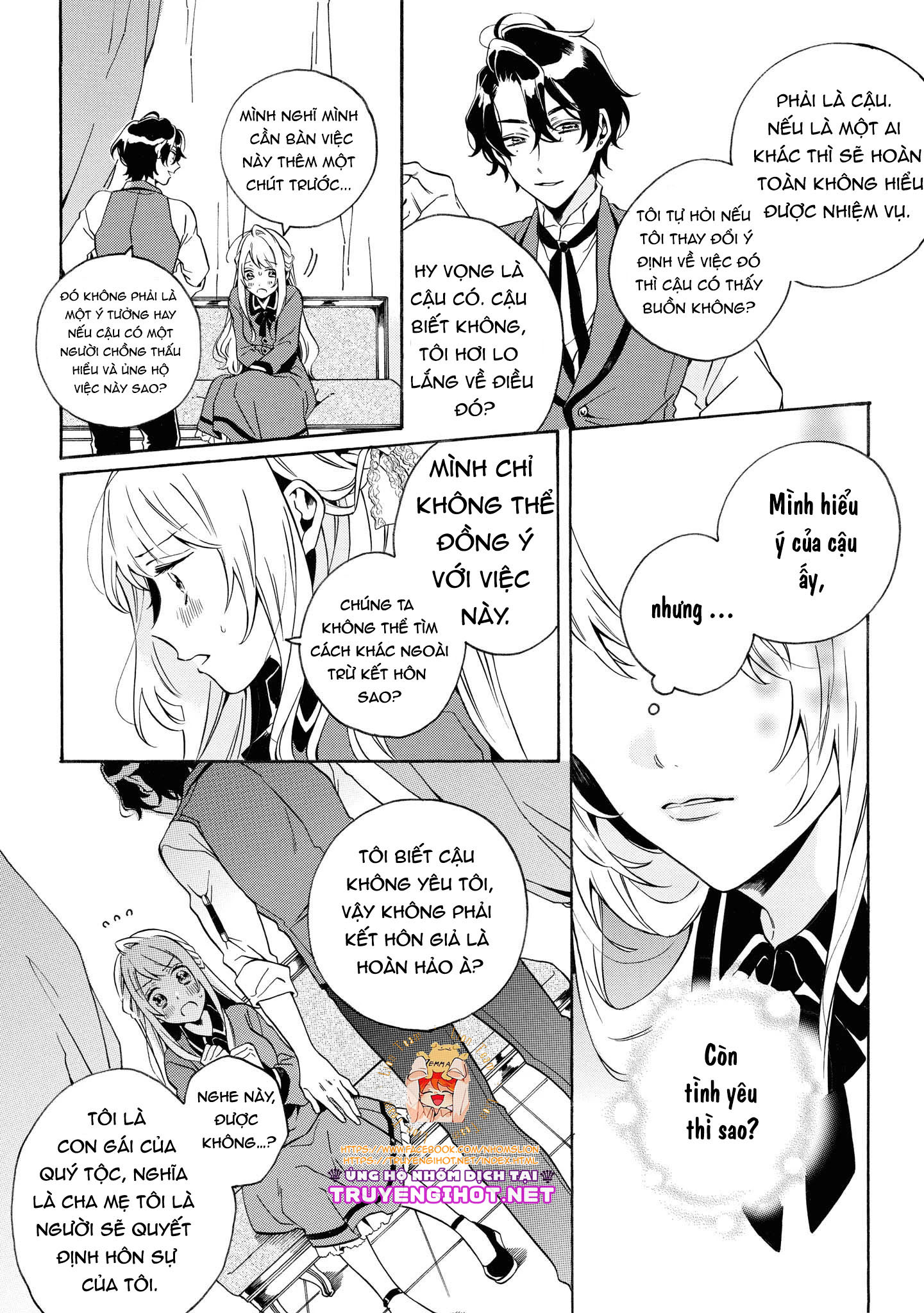 các cô nàng tiểu thư không thể cưỡng lại anh chồng mê người của mình chapter 3.2 2