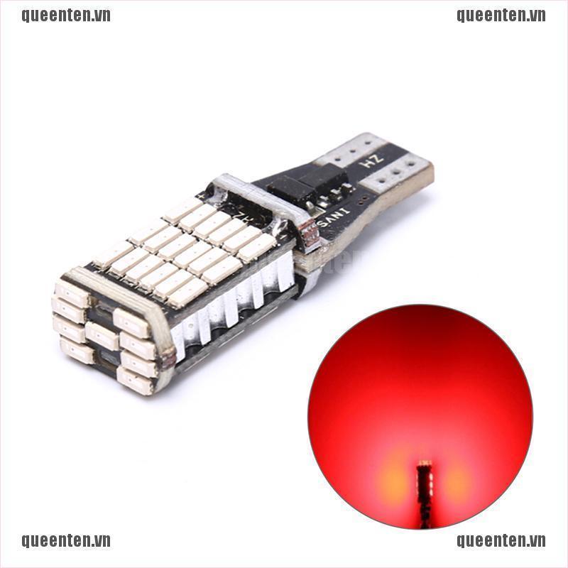 T15 W16W 45 SMD 4014 Error Free LED Car Reverse Back 6000K Yellow/Red Light QUVN