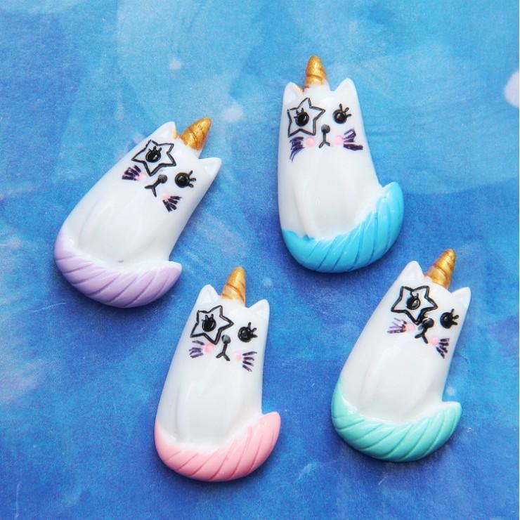 *HN* Các mẫu charm kỳ lân Unicorn và mèo kỳ lân dễ thương cho các bạn làm Jibbitz, trang trí vỏ ốp điện thoại, DIY