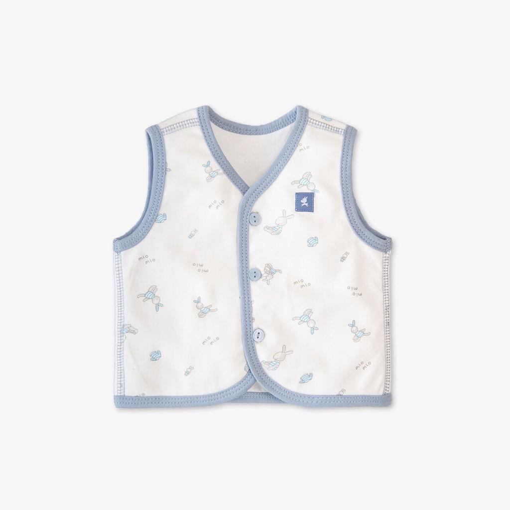 Áo gile cotton 2 lớp cho BT+BG 1-6m