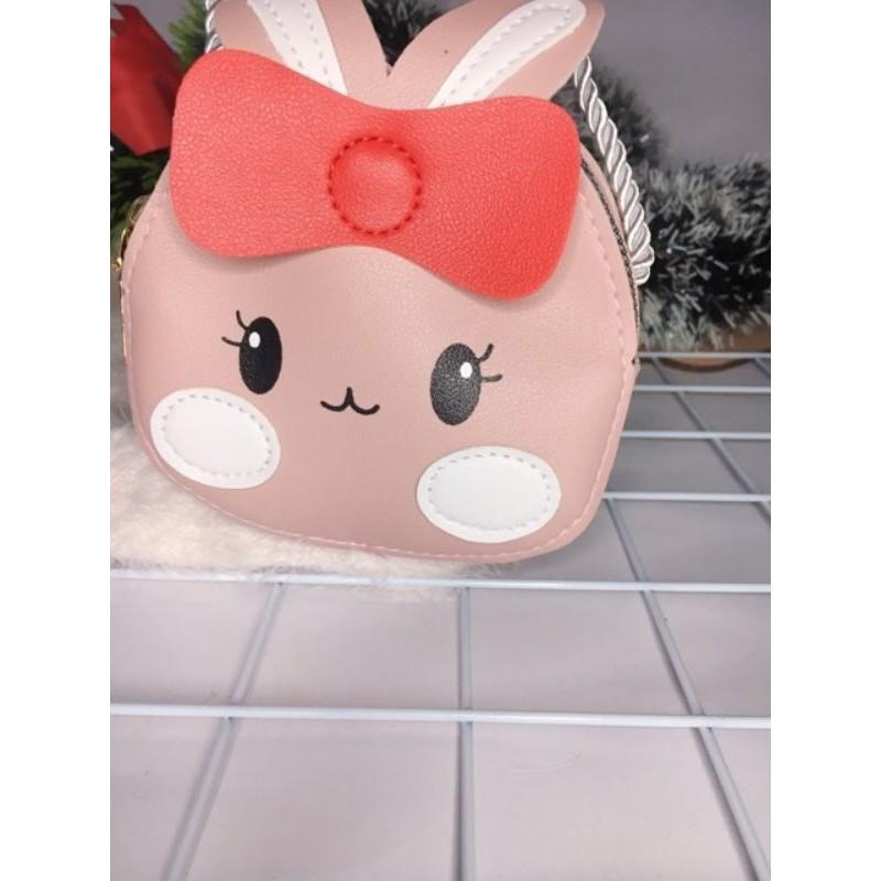 Túi xách mini thỏ hồng