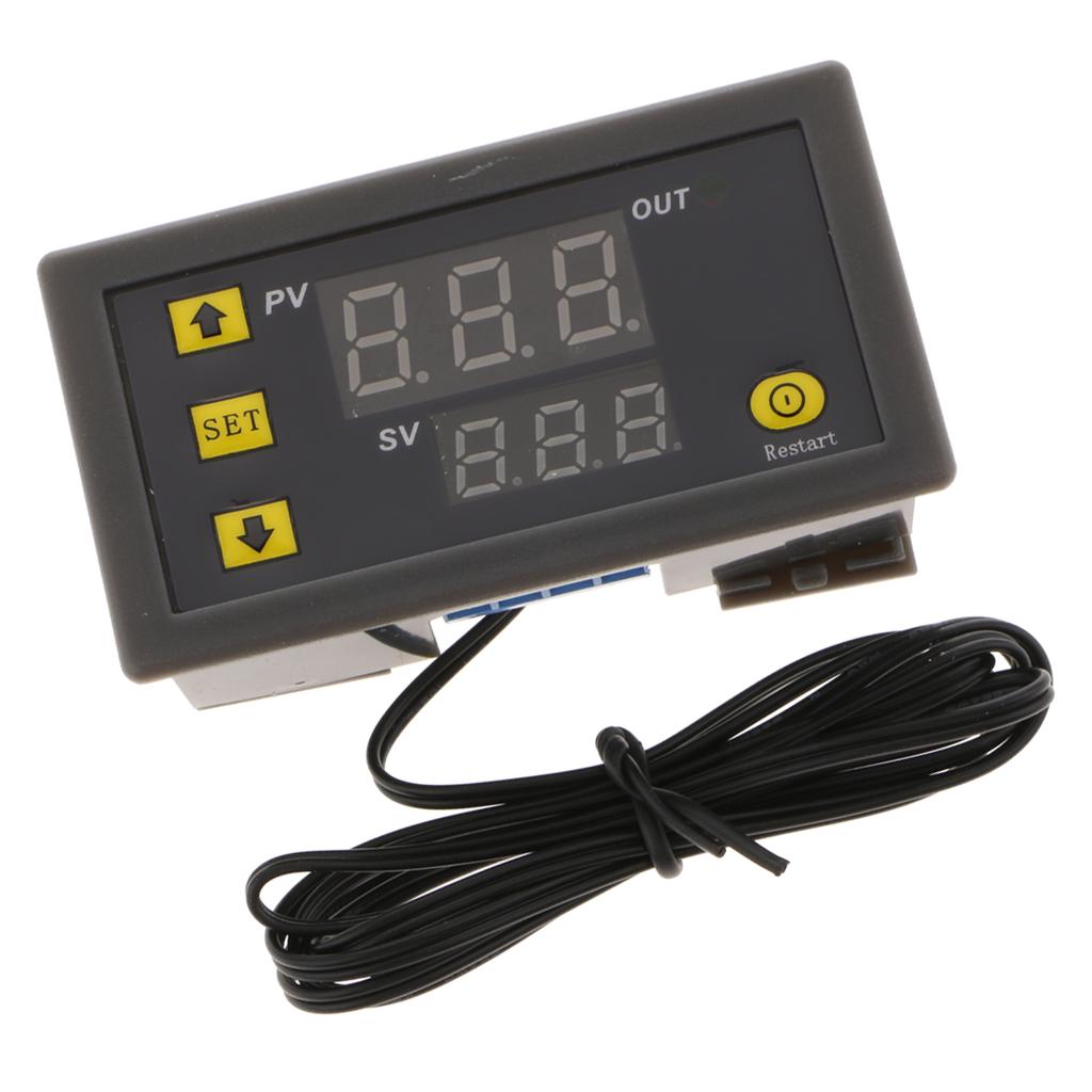 W3230 -50~120°C Mini Temperature Sensor Controller Regulator Switch 12V