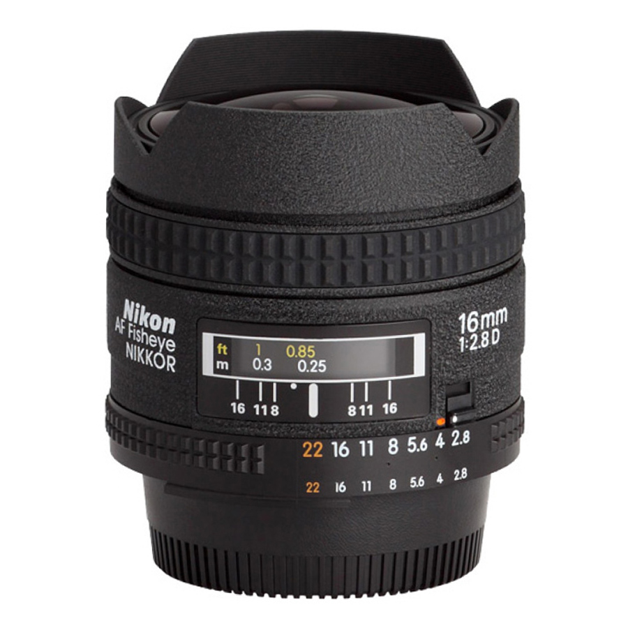 Ống Kính Nikon 16mm F/2.8D Fisheye - Hàng Chính Hãng