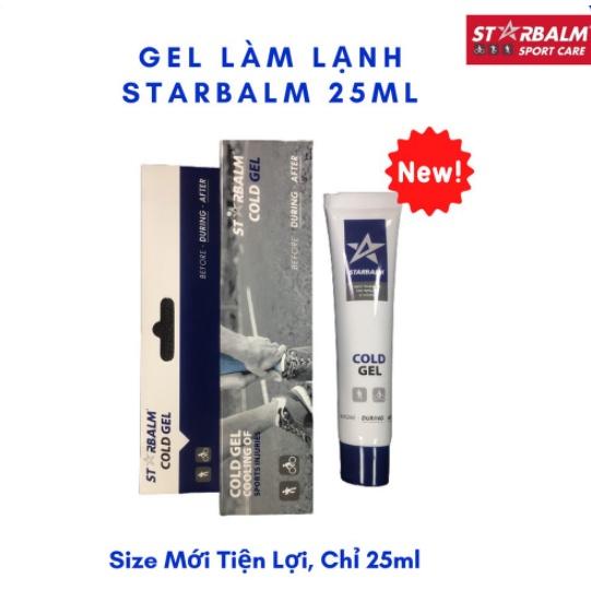 Gel lạnh giảm đau Starbalm, dùng trong và sau khi chơi thể thao loại 25ml