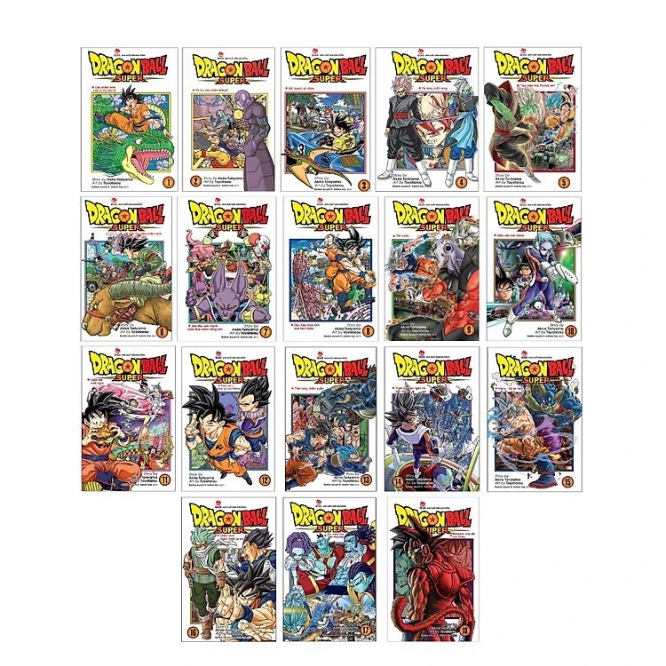 Dragon Ball Super - Bộ 19 Tập - Akira Toriyama & Toyotarou ( KĐ )