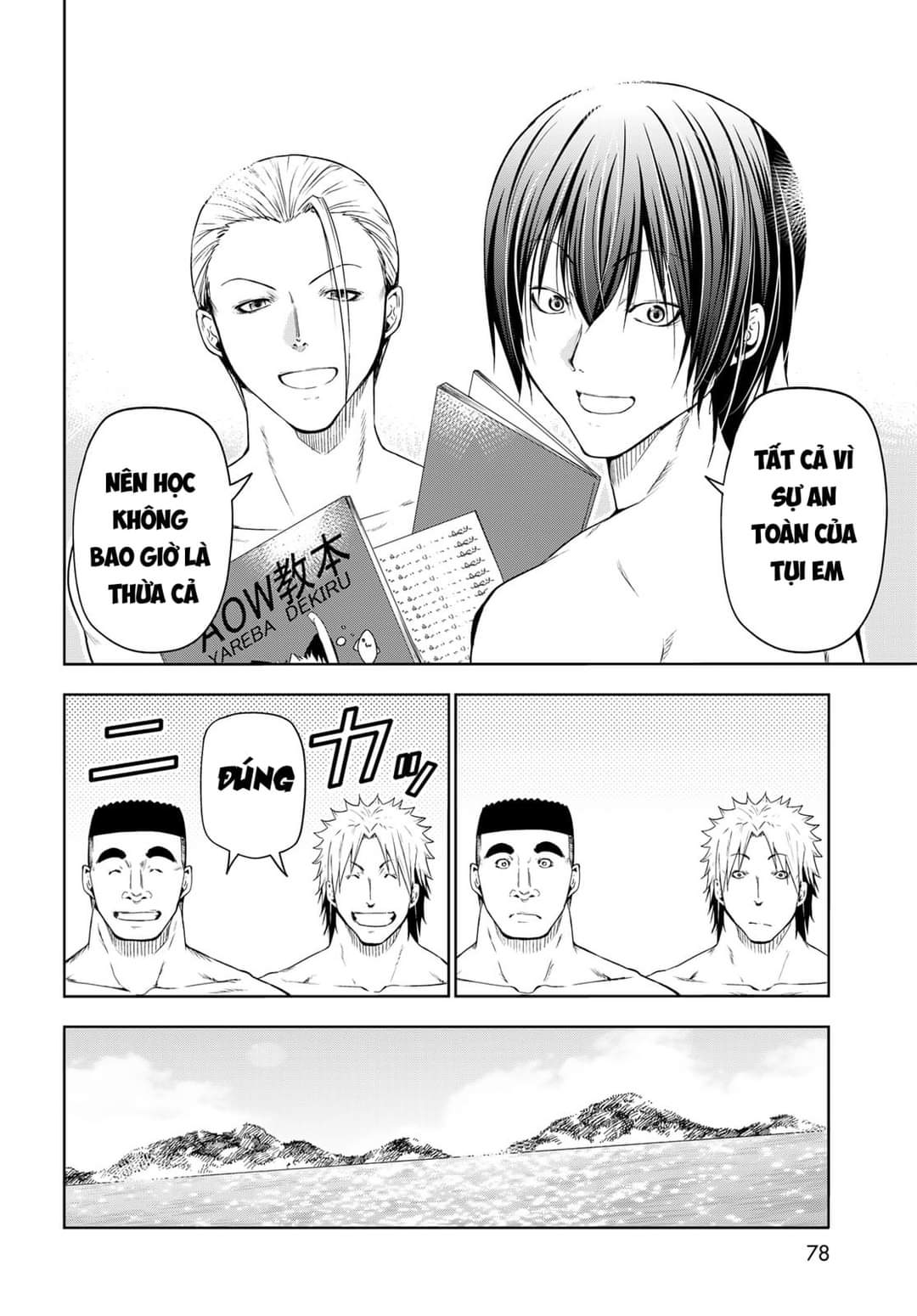 cô gái thích lặn - grand blue chapter 80 16