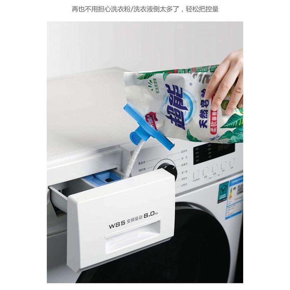 Kẹp miệng túi CÓ NẮP RÓT, kẹp nhựa miệng túi có nắp đổ cực tiện lợi