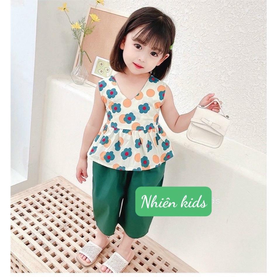 SÉT ÁO HOA PHỐI QUẦN ALIBABA SIÊU CUTE