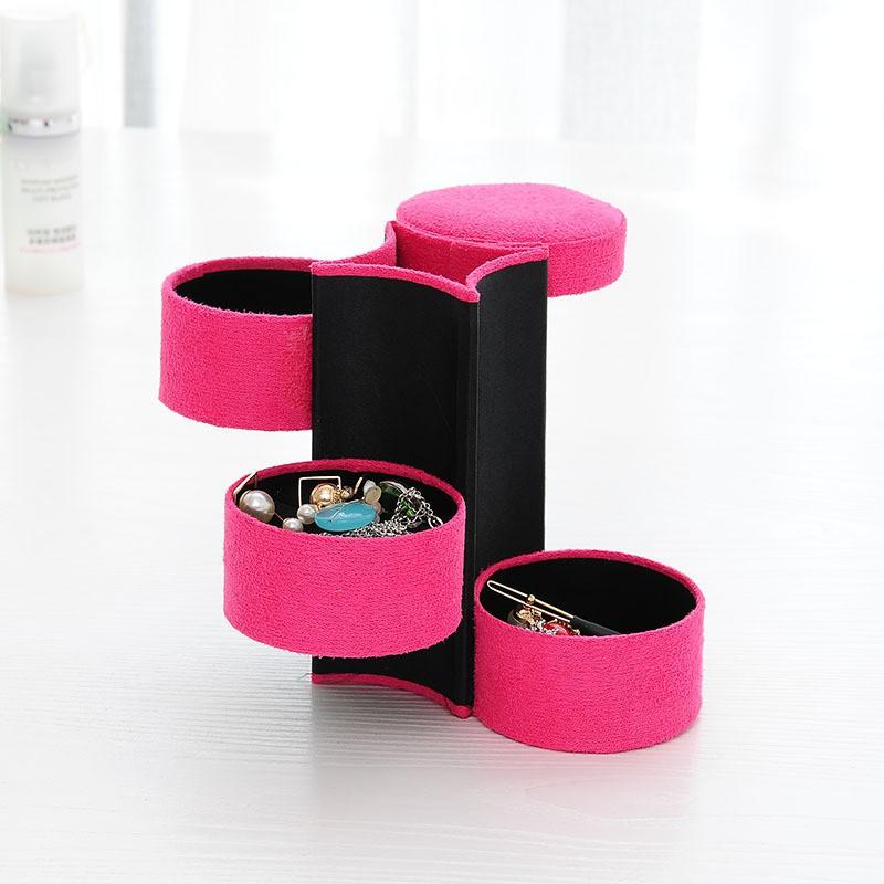 Hộp đựng trang sức 3 tầng sang trọng