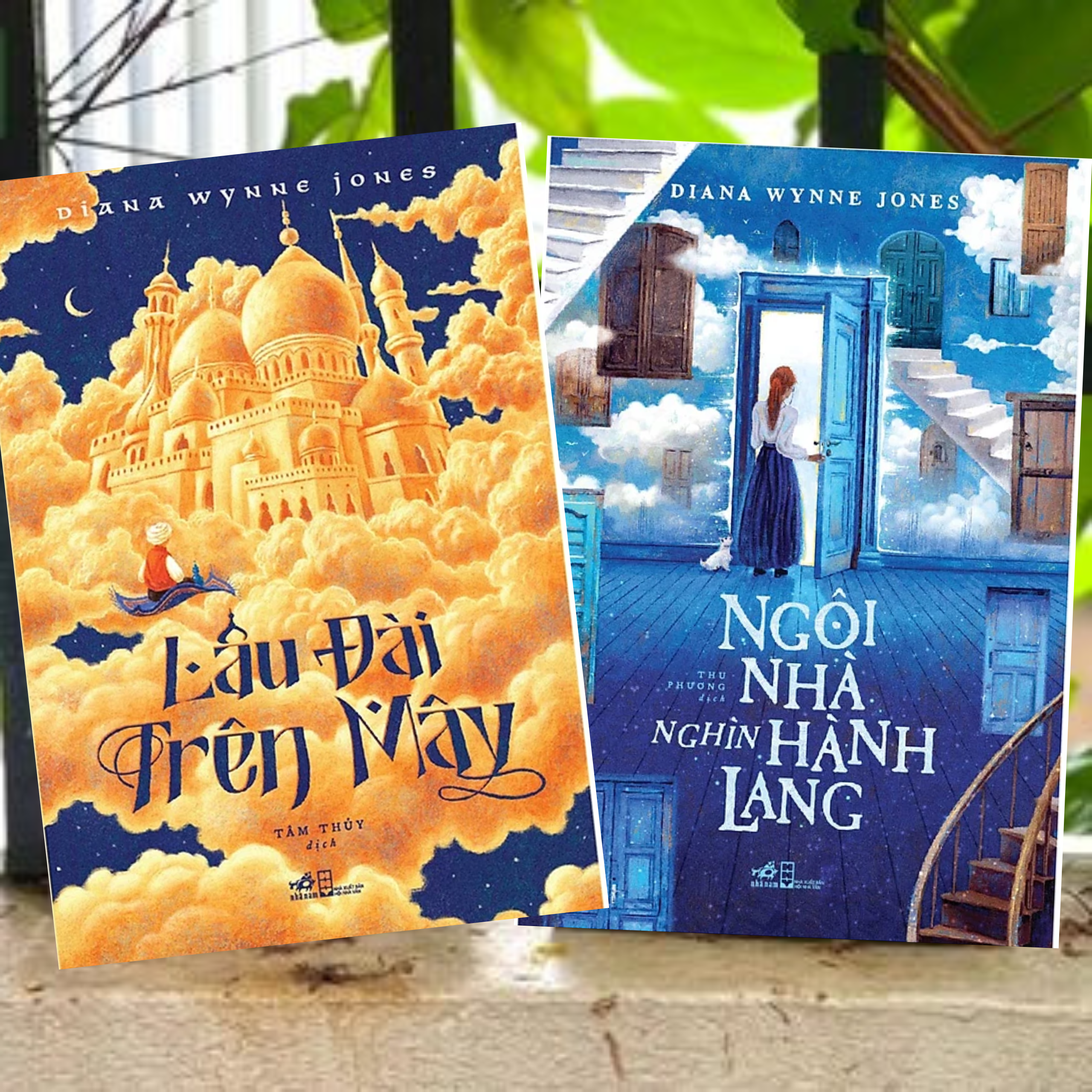 Combo 2 Cuốn Tiểu Thuyết Ngôi Nhà Nghìn Hành Lang Lâu Đài Trên Mây