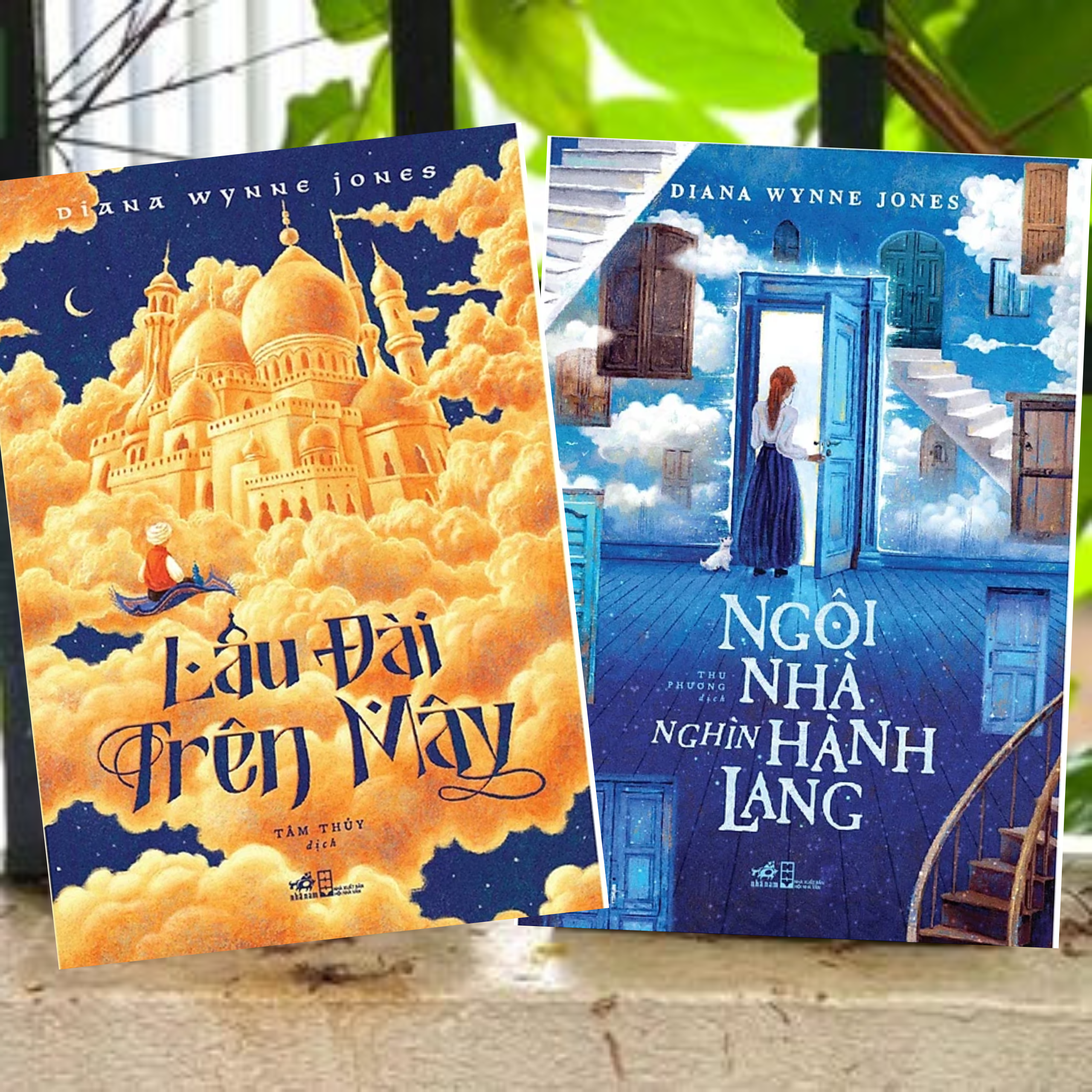 Combo 2 Cuốn Tiểu Thuyết: Ngôi Nhà Nghìn Hành Lang + Lâu Đài Trên Mây