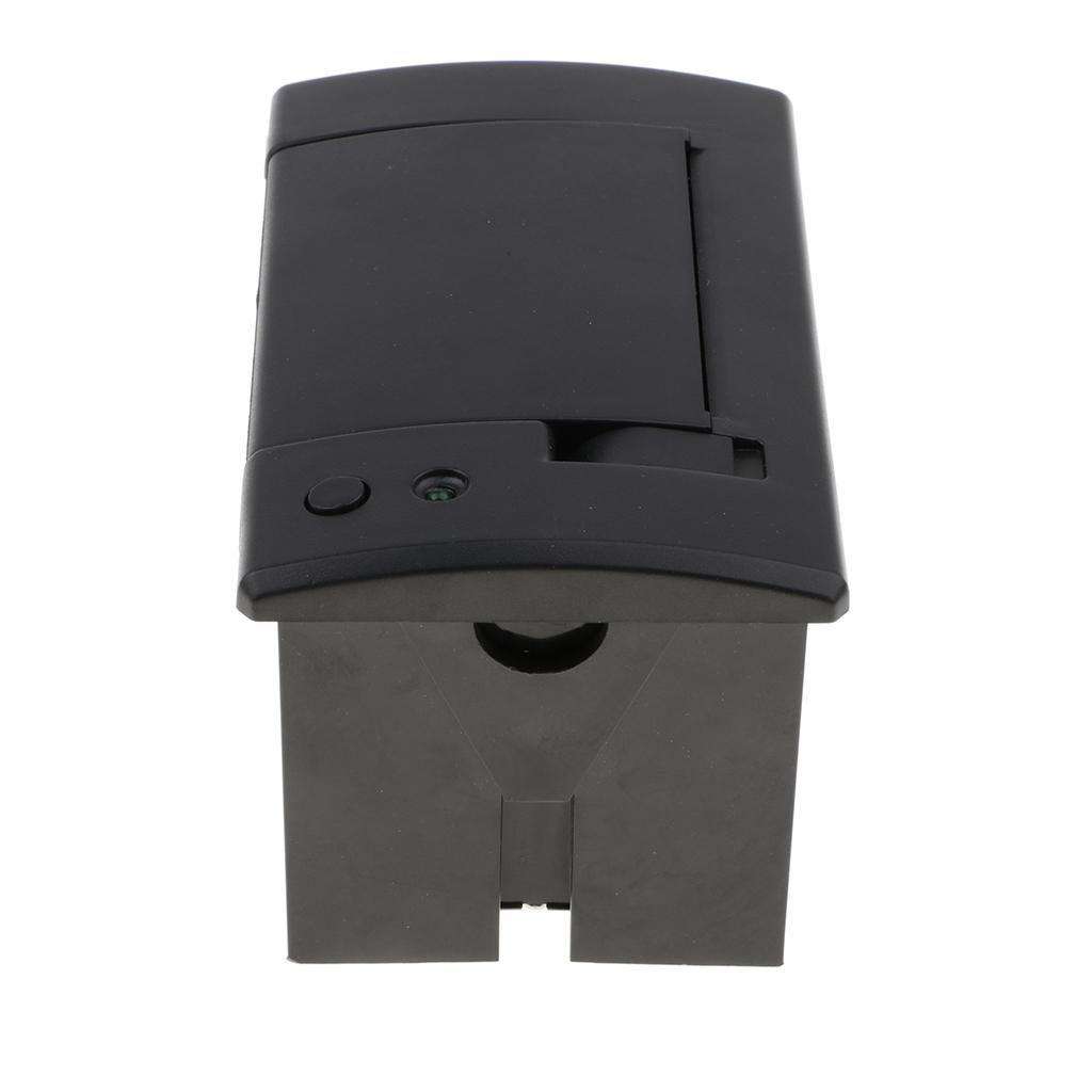 58MM 701 USB Thermal Receipt Printer Hi-Speed Printing USB+serial TTL/RS232 Black