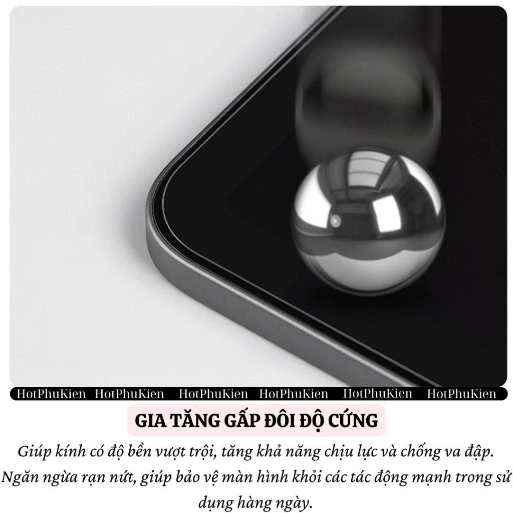 Kính Cường Lực HODA Glass Screen Cho iPad Pro / Air 6 (11 inch &amp; 13 inch – M4, M2, 2024) – Độ Cứng 9H, Full HD, Vát 2.5D - Hàng nhập khẩu