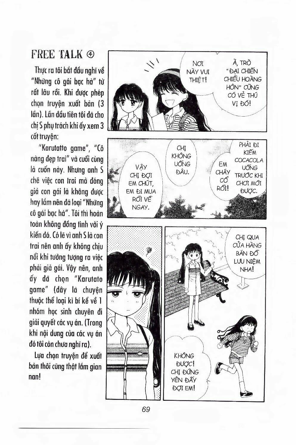 những cô bé bạc hà chapter 3 8