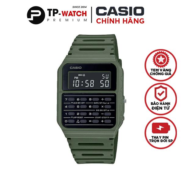 Đồng Hồ Nam Điện Tử Casio CA-53WF-3BDF Dây Nhựa