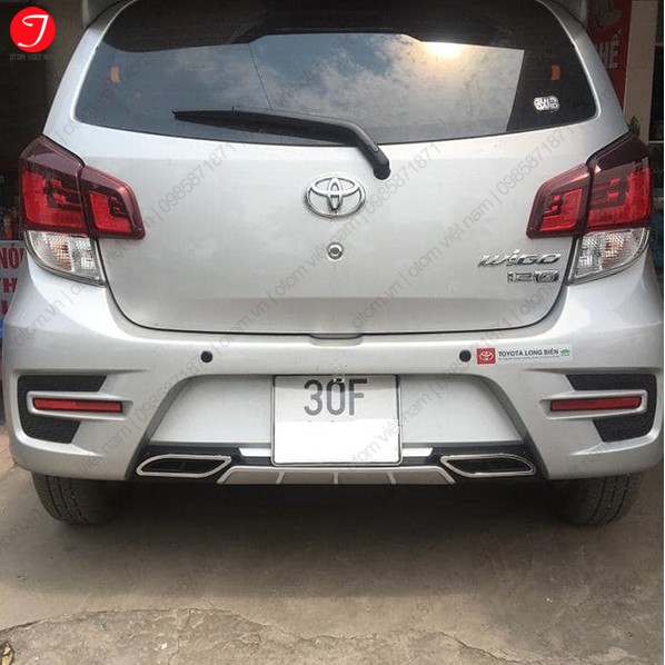 Lippo, Lip chia pô, líp pô theo xe Toyota Wigo 2018 - 2021