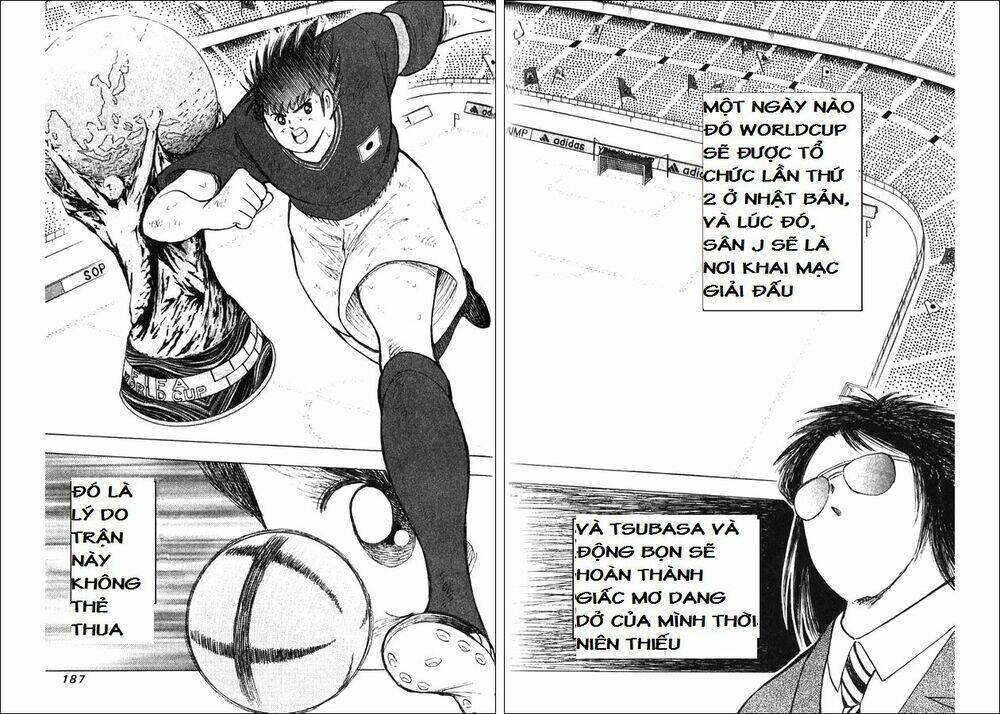 captain tsubasa: all stars games (25th anniversary) - trận đấu trong mơ chapter 5 5