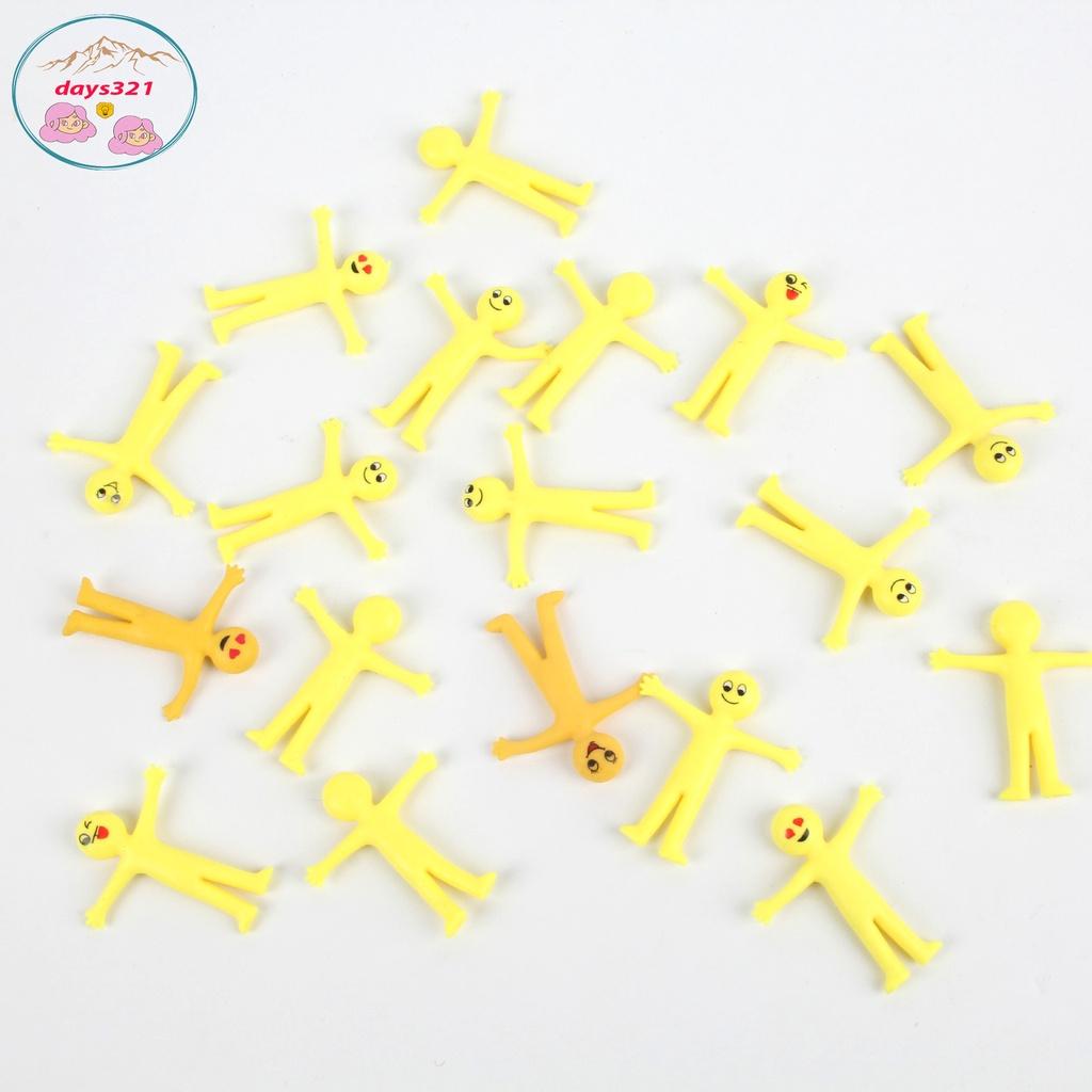 Squishy Người Vàng Nhỏ Minion Có thể kéo dài co giãn đàn hồi chơi vui nhộn Người Nhện Leo Tường