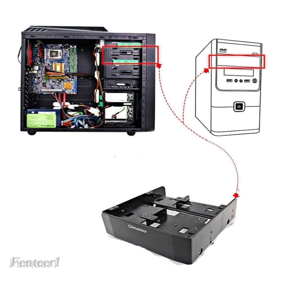 Khay Đựng Ổ Đĩa Cứng HDD 5.25-3.5-inch Cho Máy Tính