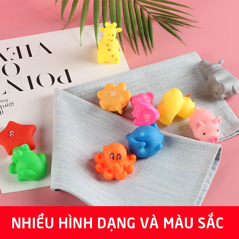 Bộ 5 đồ chơi dưới nước cho trẻ tạo dàng hình con vật có kèn giao màu ngẫu nhiên Sportslink