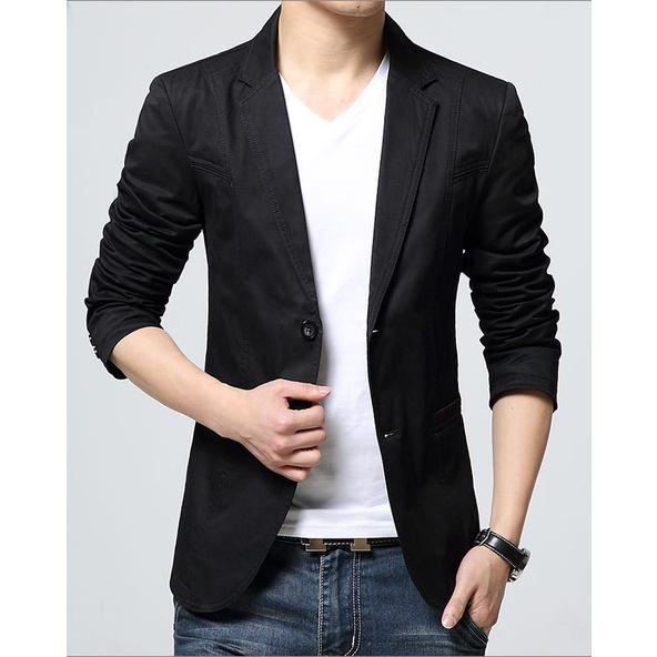 Áo khoác, áo khoác nam dáng vest cực chất và sang chảnh, nam tính, chất vải dày dặn 2 lớp thoáng mát - T18