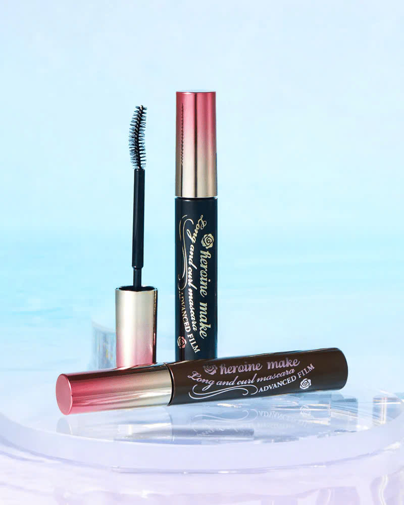 Mascara Dạng Màn Film Kissme Heroine Make Chống Trôi, Giúp Nâng Cong Và Dài Mi (6G)
